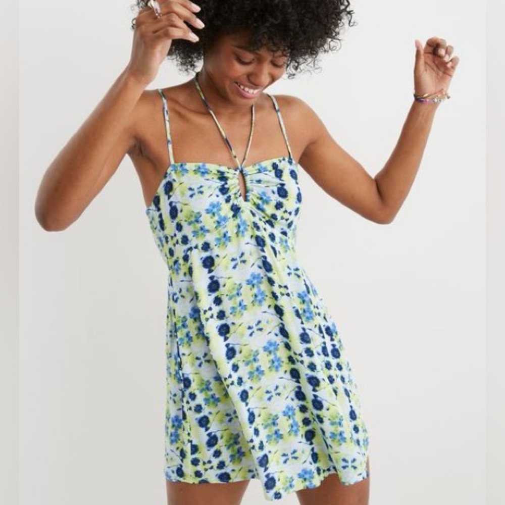 Aerie Strappy Halter Dress
